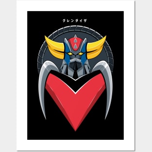 Grendizer - UFO ROBOT Posters and Art